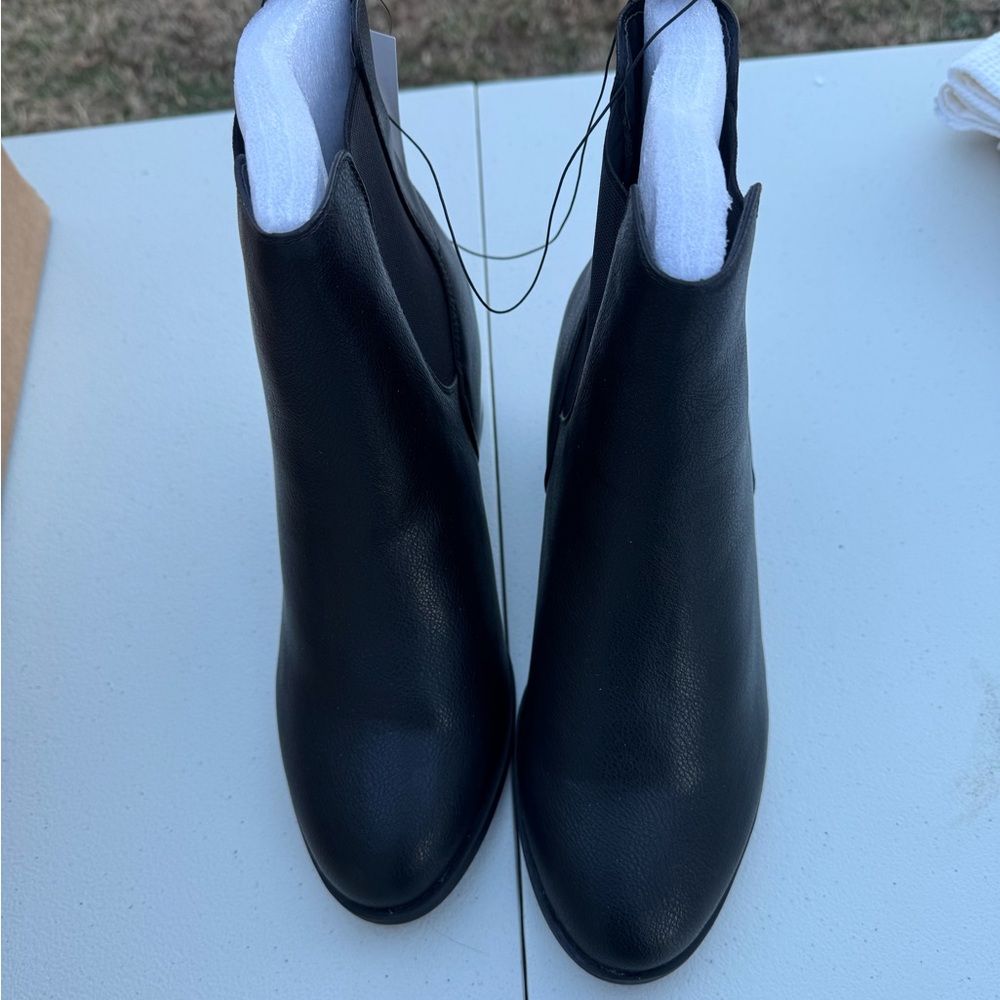 Lane Bryant Black Ankle Booties Sleek Design